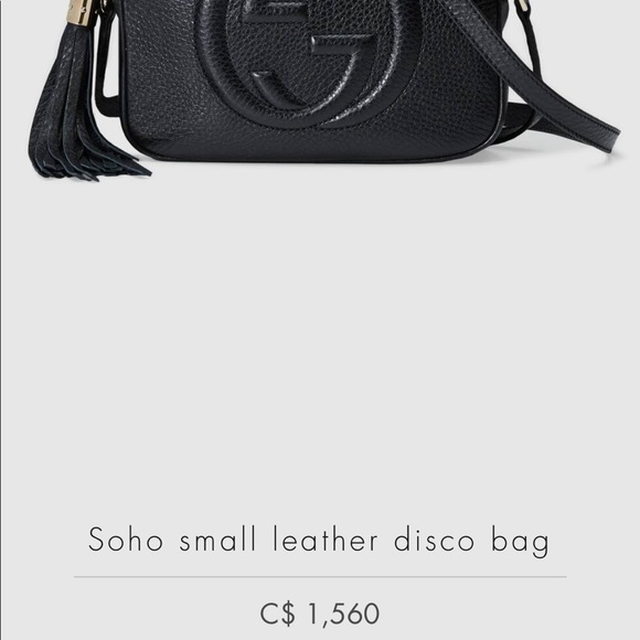 🚫 SOLD🚫 Authentic Gucci Soho disco Bag - Picture 6 of 6
